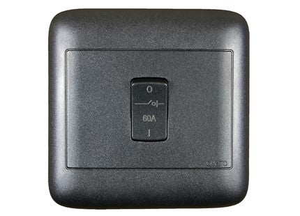 ONESTO ORACLE RANGE     4X4 60A 3P Black Isolator