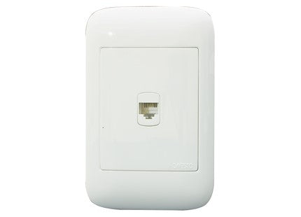 Onesto oracle range  4X2 Telephone Socket