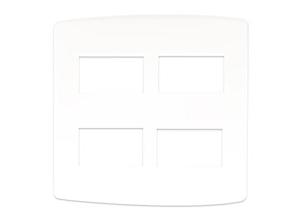 ONESTO TRINITY RANGE     4X4 4 Lever Yoke Only White