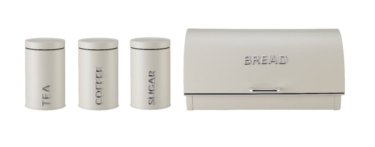 4PC CASA ROLLTOP BREADBIN SET