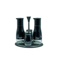 4PC OIL VINEGAR SET - Black