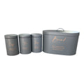4PC BENTE BREADBIN SET