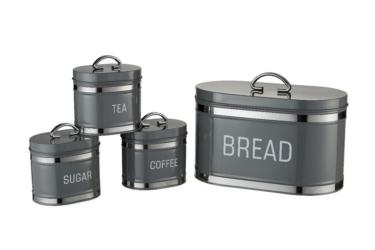 BREAD BIN WITH 3PC CANISTER