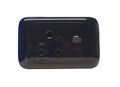 ONESTO ORACLE RANGE   4X2 Black Dedicated Switched Socket