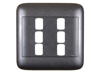 ONESTO ORACLE RANGE     4X4 6 Lever Black Yoke