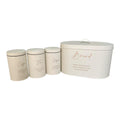 4PC BENTE BREADBIN SET