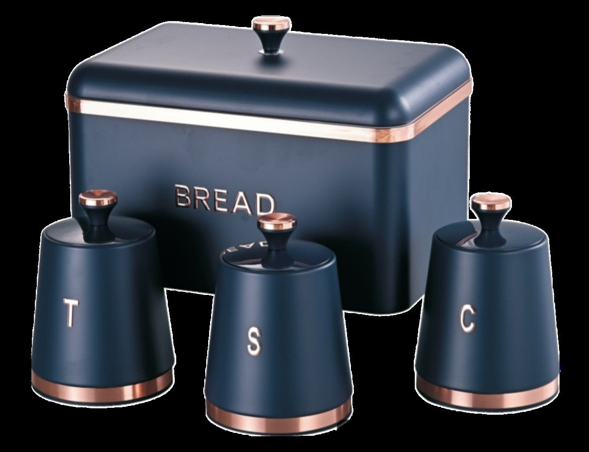 BREAD BIN WITH CANISTER - MONZA COLLECTION  Packing:
