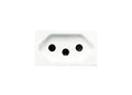 ONESTO TRINITY RANGE      1 Module New Za Socket White