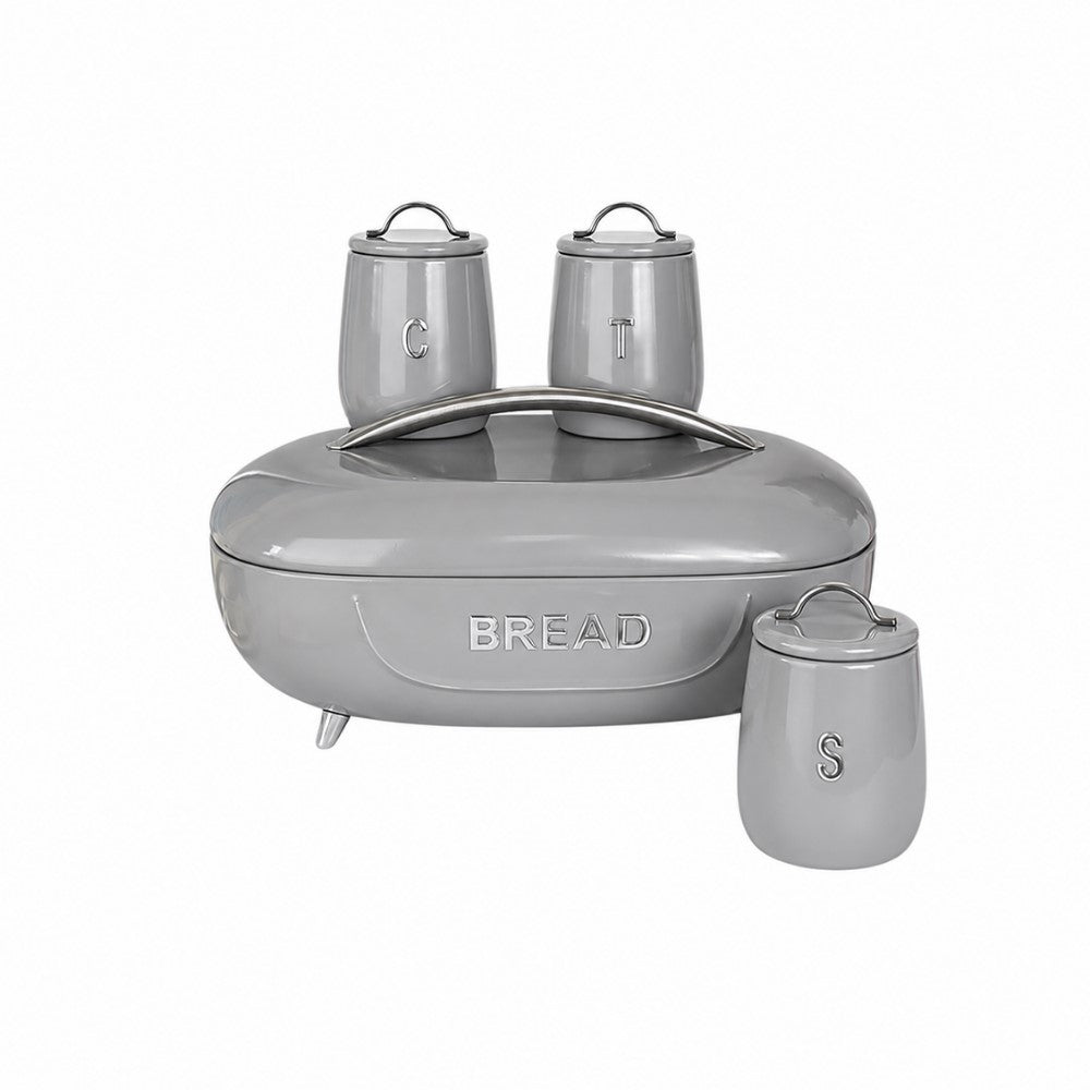4PC PRIMO BREADBIN SET