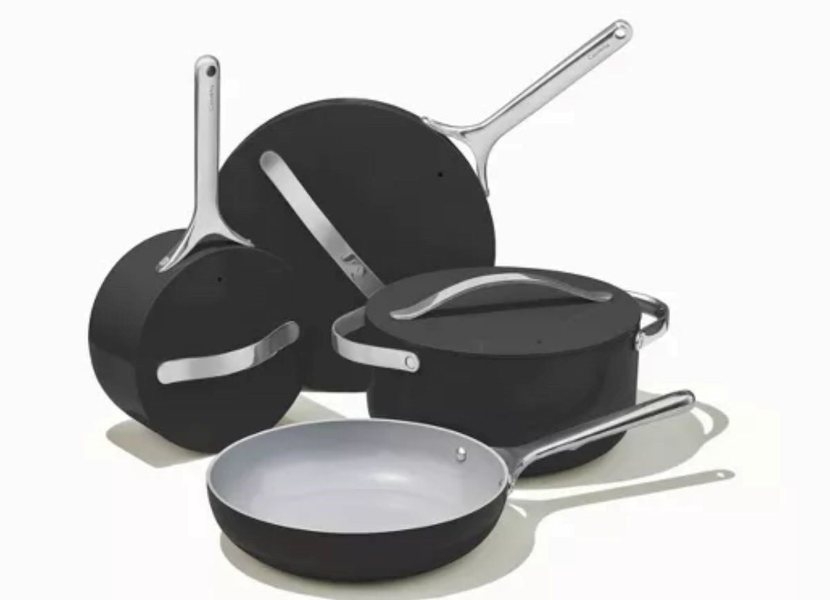 7PC NON-STICK ALUMINUM COOKWARE SET- SIENNA COLLECTION