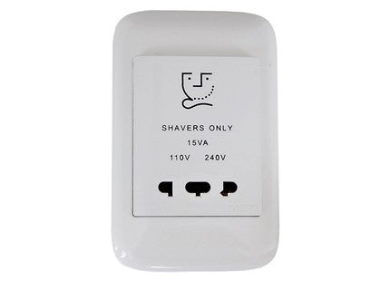 Onesto oracle range  4X2 Shaver Socket