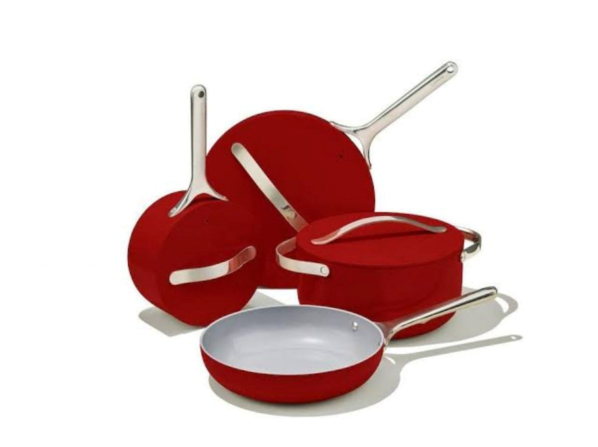 7PC NON-STICK ALUMINUM COOKWARE SET- SIENNA COLLECTION