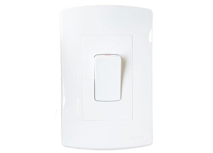 ONESTO TRINITY RANGE       4X2 45A 2P White Isolator