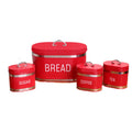 BREAD BIN WITH 3PC CANISTER