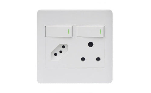 AUSMA BR SOCKET SINGLE + 2 PIN